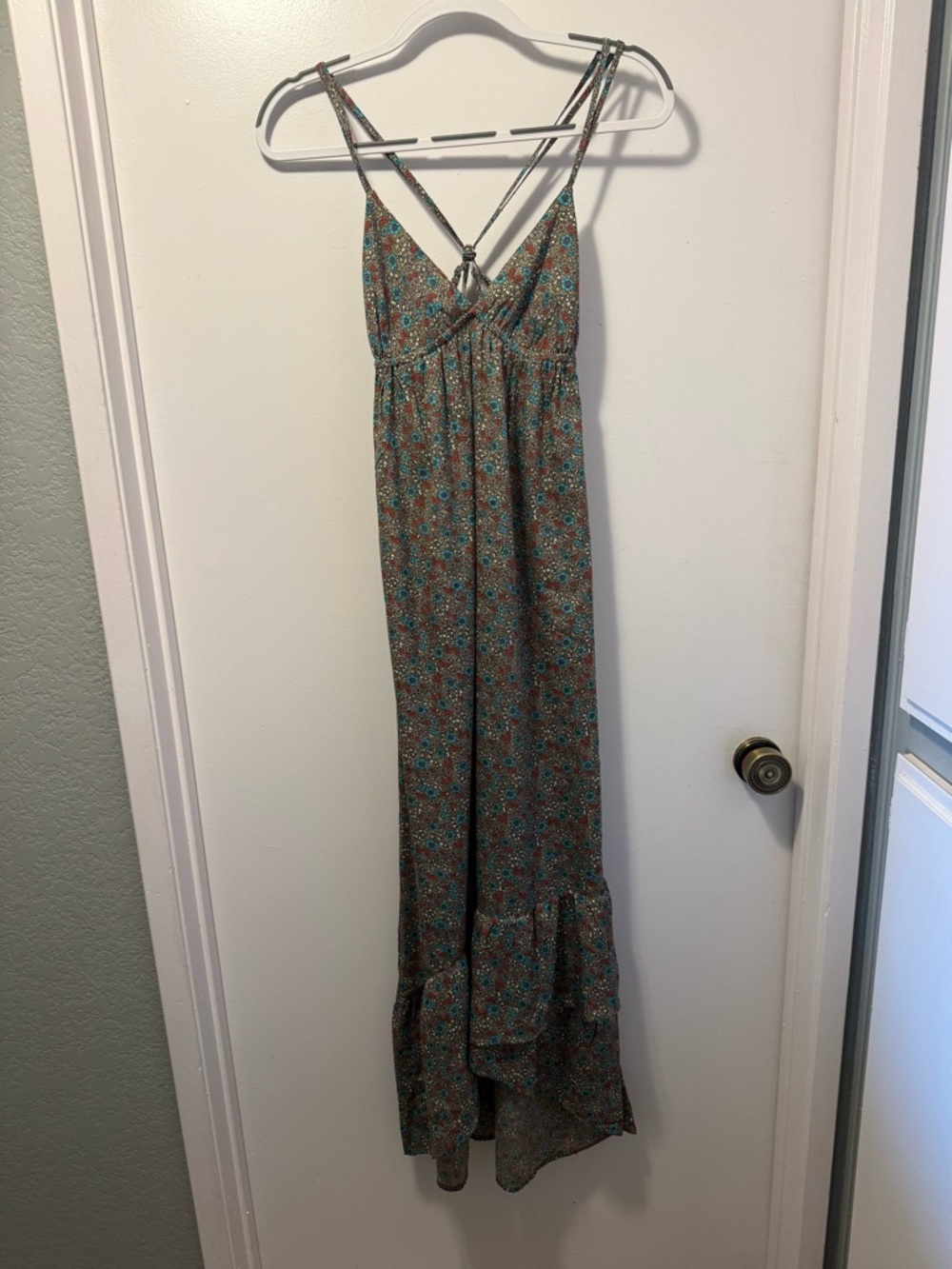 Billabong Floral V-Neck Dress